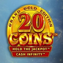 20 Coins Grand Gold Edition logo by Wazdan at Hey Casino20 Coins Grand Gold Edition
