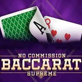 Baccarat Supreme online game logo by OneTouch Games on heycasino.eu