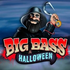 Big Bass Halloween logo by Pragmatic Play at Hey CasinoBig Bass Halloween