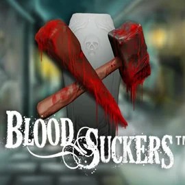 Logo of Blood Suckers from NetEnt at Hey Casino