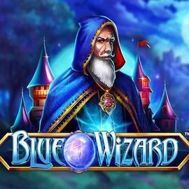 Logo of Blue Wizard from Quickspin at Hey Casino
