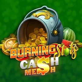 Logo of Burning Slots Cash Mesh from BF Games at Hey Casino