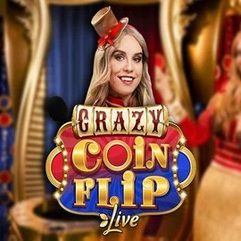 Play the Crazy Coin Flip slot by Evolution on Hey Casino