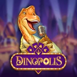 Dinopolis logo by Push Gaming at Hey Casino