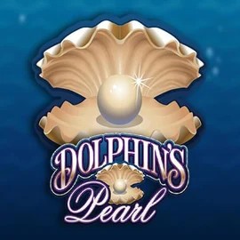 Dolphins Pearl slot logo by Novomatic at Hey CasinoDolphins Pearl