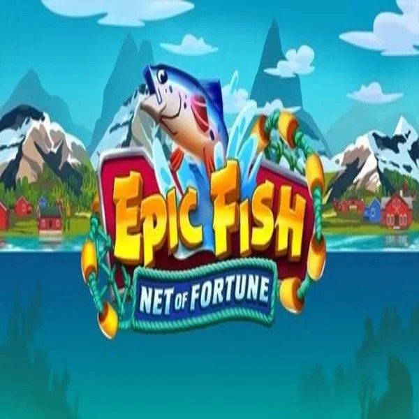 Epic Fish Net of Fortune logo by Quickspin at Hey CasinoEpic Fish Net of Fortune
