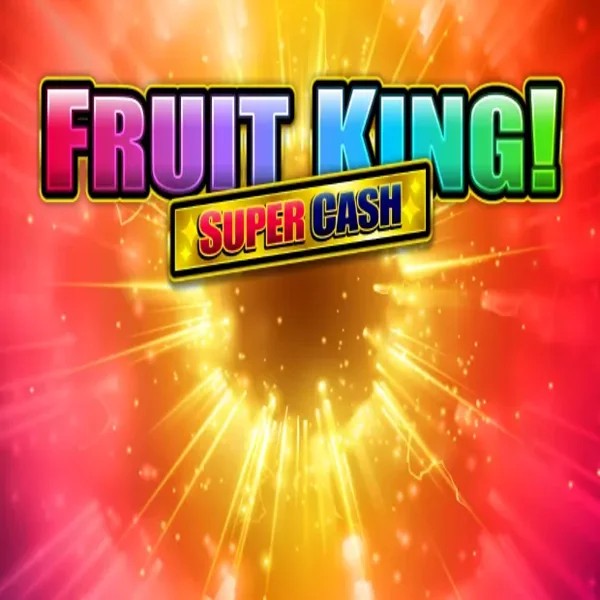 Logo of Fruit King Super Cash from Greentube at Hey Casino