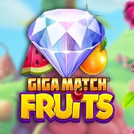 Giga Match Fruits slot logo by RubyPlay at Hey CasinoGiga Match Fruits