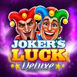 Jokers Luck Deluxe logo by Skywind Group at Hey CasinoJokers Luck Deluxe