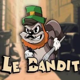 Le Bandit logo by Hacksaw Gaming at Hey CasinoLe Bandit