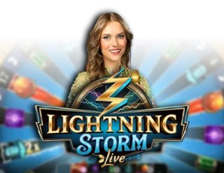 Lightning Storm logo by Evolution Hey Casino