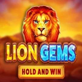 Logo of Lion Gems Hold and Win from Playson at Hey Casino