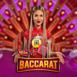Play the Mega Baccarat slot by Pragmatic Play on Hey Casino