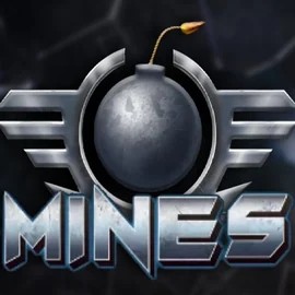 Mines logo by Turbo Games at Hey CasinoMines