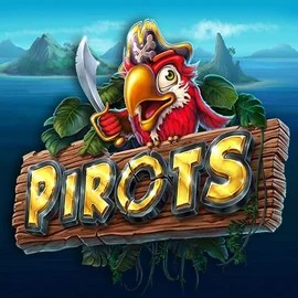 Pirots logo by ELK Studios at Hey CasinoPirots