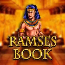 Ramses Book logo – Slots by Gamomat at Hey Casino