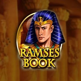 Logo of Ramses Book Deluxe from Gamomat at Hey Casino