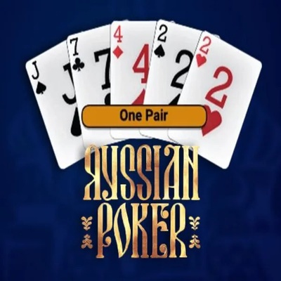Russian Poker slot icon by OneTouch Games, available at Hey Casino