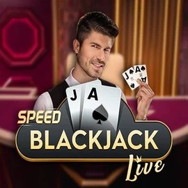 Speed Blackjack logo – Live Casino by Pragmatic Play at Hey Casino