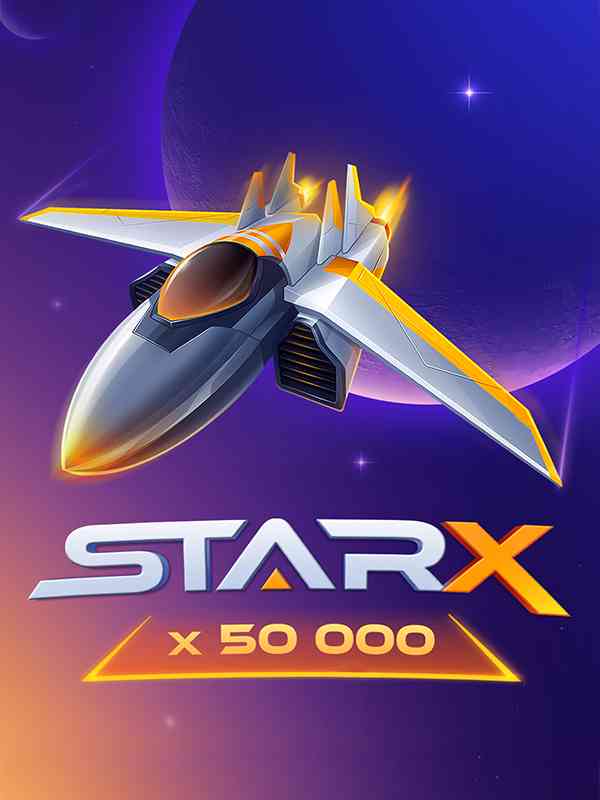 StarX slot logo by 100HP Gaming at Hey CasinoStarX